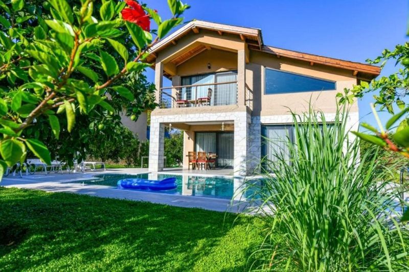 OUTSTANDING VILLA WITH PRIVATE POOL AND JACUZZI IN FETHIYE фото 4