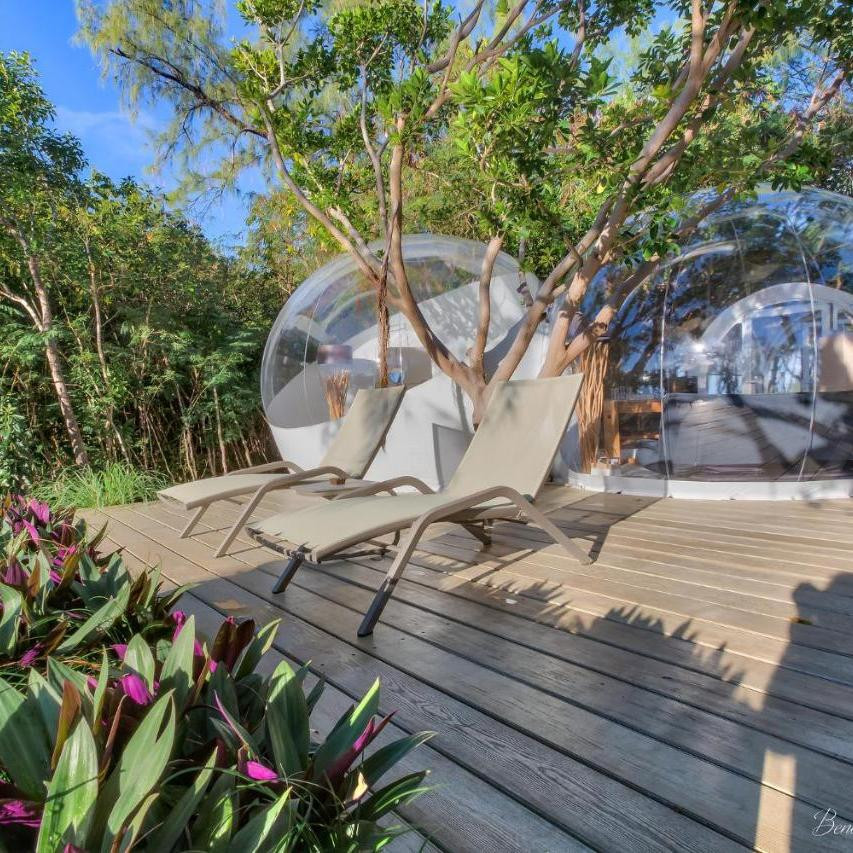 BUBBLE LODGE ILE AUX CERFS фото 2